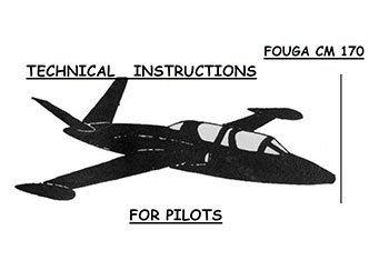Belgian Air Force technical instructions for pilots on away missions