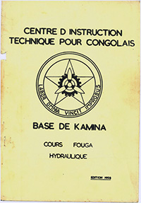 1958 Belgian Air Force Fouga manual, Kamina AB. Hydrolique